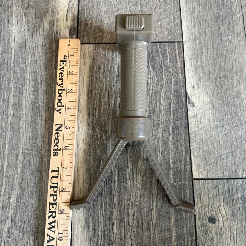 Nerf N-Strike Tactical Bipod Foregrip Tan Hasbro 2009 Blaster Rail Accessory Toy